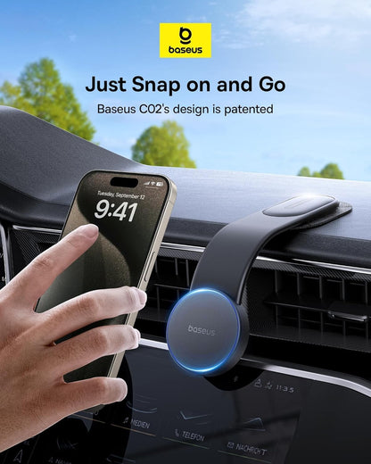 Baseus C02 Go Magnetic Car Phone Holder for Dashboard